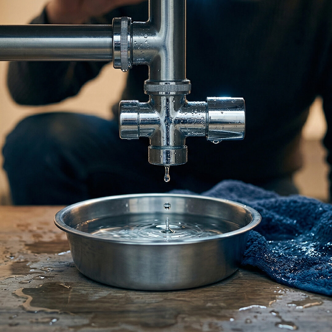 Wasseraustritt an Rohrverbindung – Leckage Notdienst Murtal