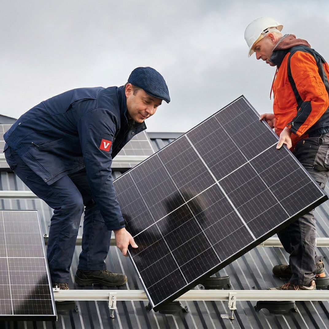 Photovoltaikanlage auf Einfamilienhaus – Installation durch Vogl Haustechnik Murtal